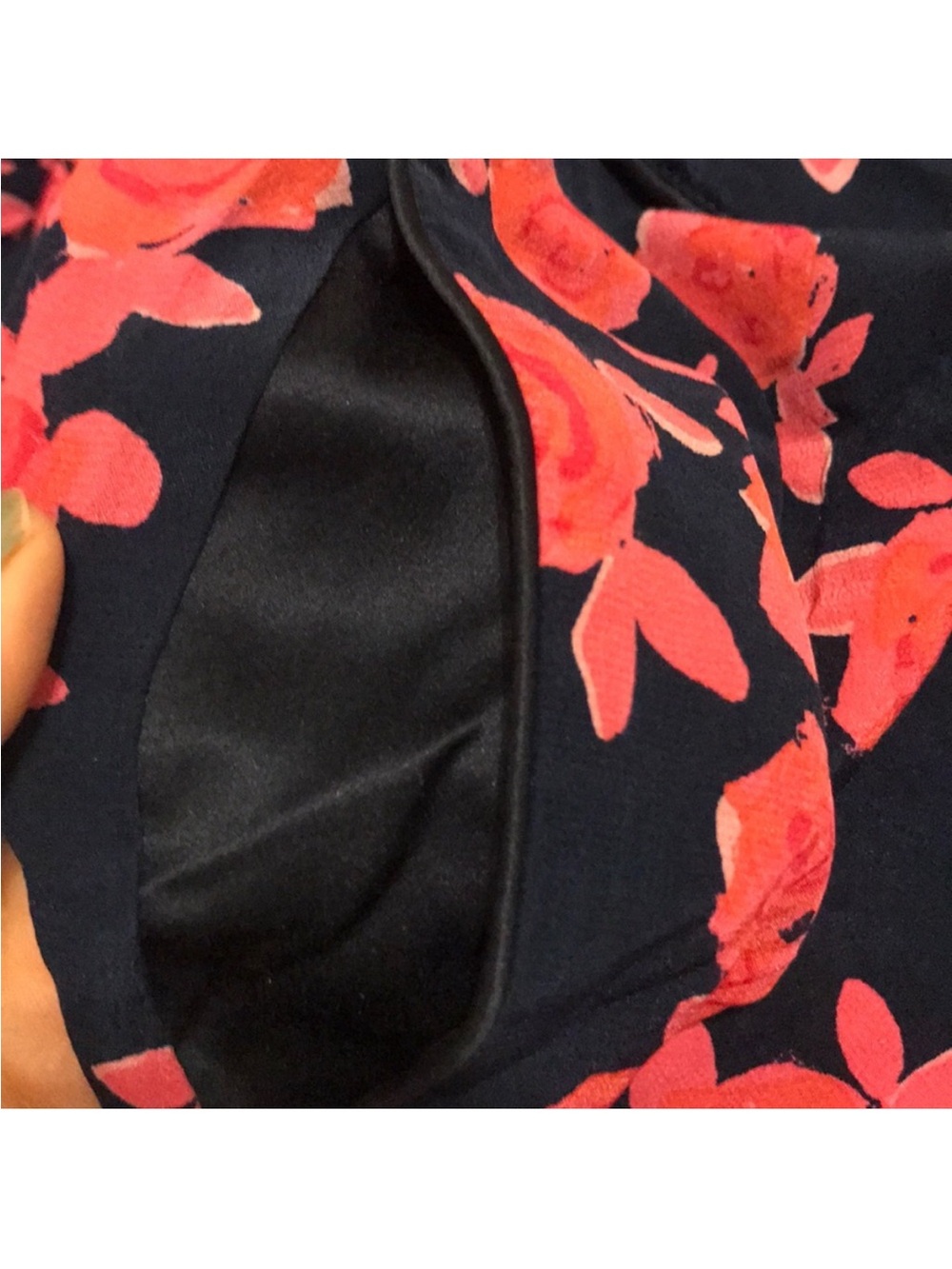 Tory Burch Floral Silk PJ set - Picture 8 of 8